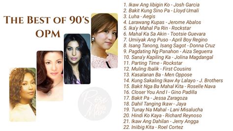 opm female singers 90s|90s OPM Bands Vocalists .